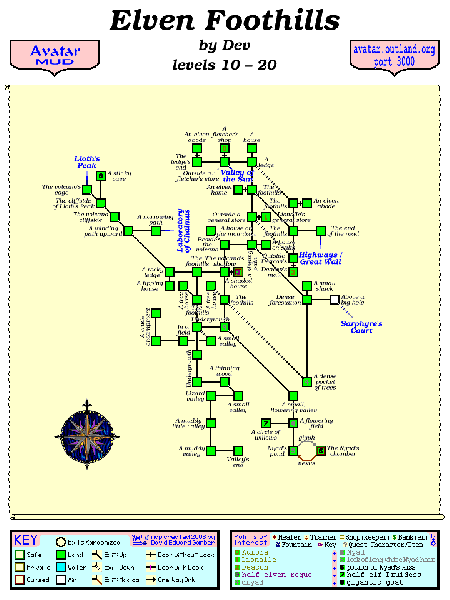 File:Avatar MUD Area Map - Elven Foothills.GIF