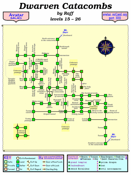 File:Avatar MUD Area Map - Dwarven Catacombs.GIF
